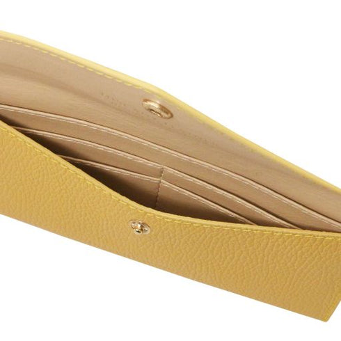Leather envelope wallet